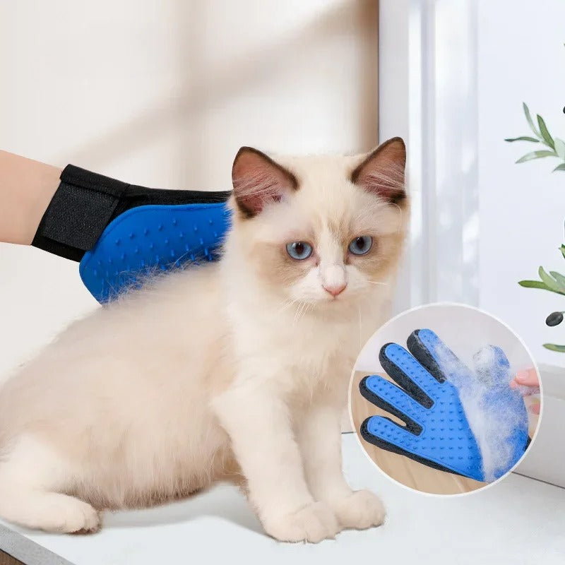 GUANTES REMOVEDOR DE PELO PARA MASCOTAS