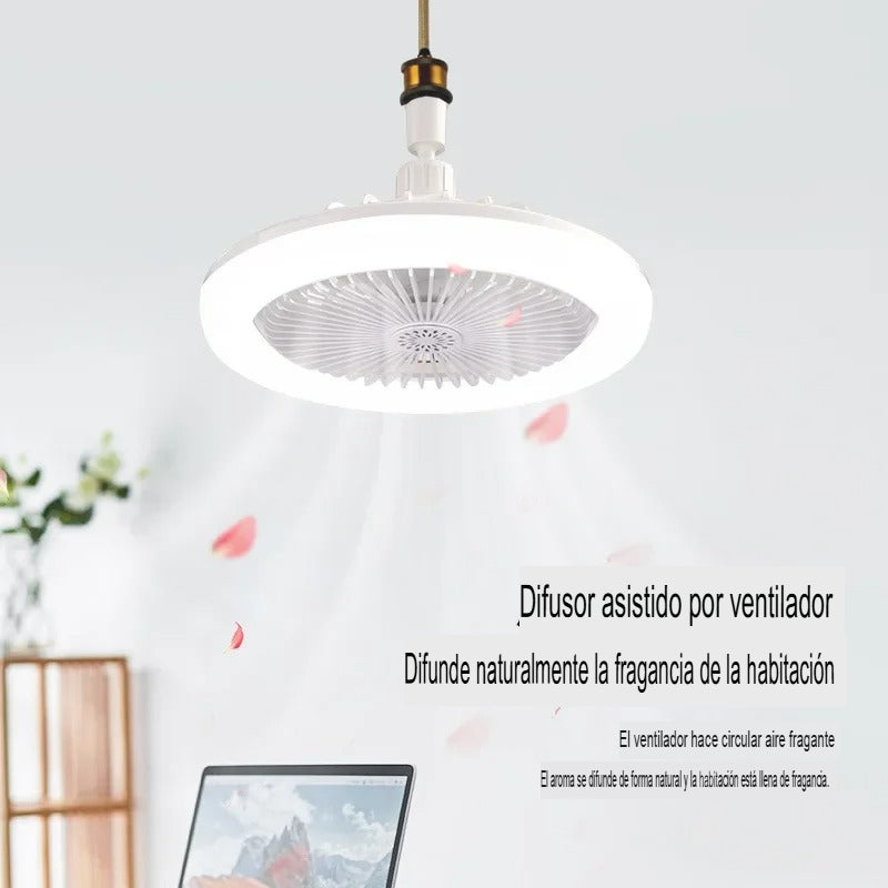 Abanico Luz Led